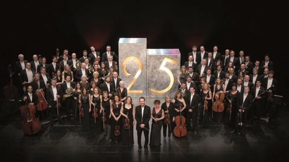 La Orquesta Sinfónica de Castilla y León cumple 25 años. 