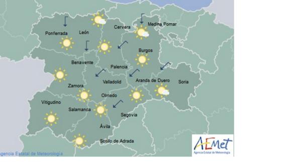 La semana arranca con mucho calor en Castilla y León