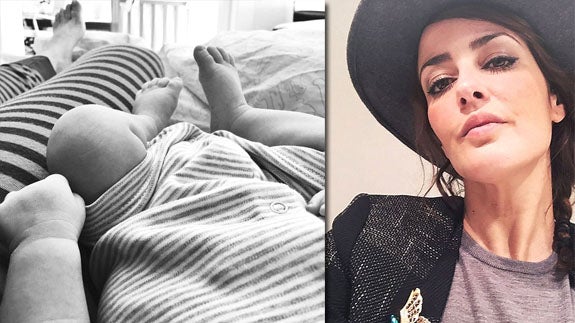 Vega, cantante de 'Operación Triunfo', da a luz a su primer hijo