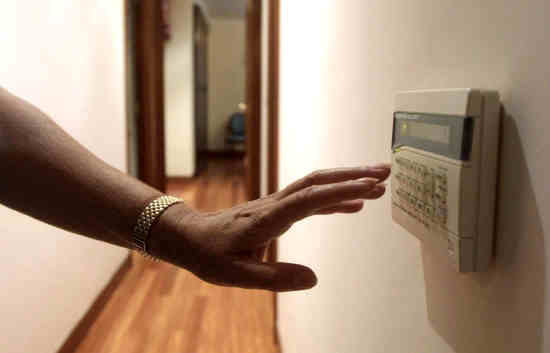 Sistema de seguridad en el domicilio