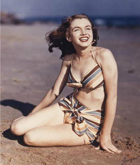 Marilyn cuando todavía se llamaba Norma Jean, con 19 años. 