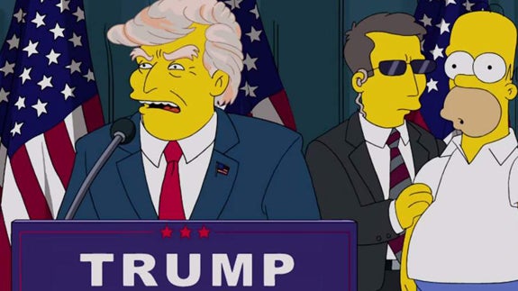 Homer Simpson ya tiene el voto decidido