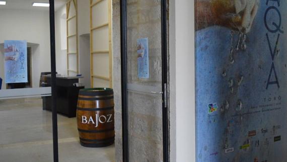 Centro de recepción de visitantes de la exposición en Toro. 