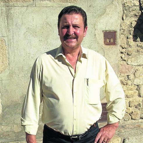 Nicanor Criado Hernández, alcalde de El Maíllo. 