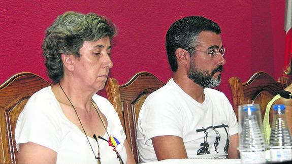 Montserrat Sanz y Alberto Castaño. 