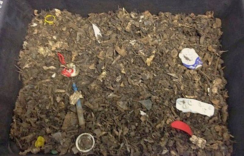 Compost del CTR con residuos sanitarios