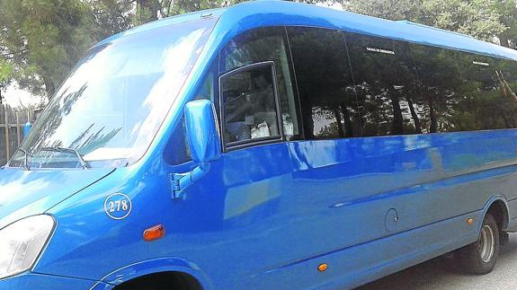 Vehículo utilizado para el servicio. 