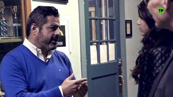 Jalis de la Serna prepara su programa 'Enviado especial'