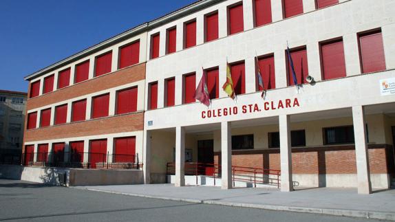 Instalaciones del colegio Santa Clara de Cuéllar.