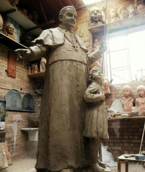 La imagen del que fuera obispo de Palencia, Manuel González, que será próximamente santificado por el Papa Francisco. OBISPADO