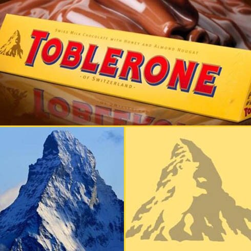 Una tableta de Toblerone. 