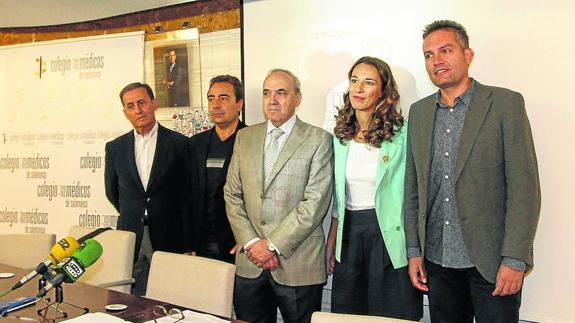 José Santos Borbujo, Pedro G. de Quero, Fernando Malmierca, Cristina Díaz y Rubén García. 