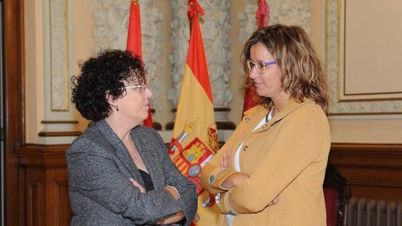 Rafaela Romero y Laura Fraile.