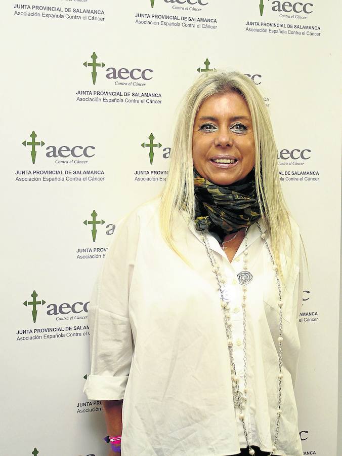 Inmaculada Rodriguez, presidenta de la Asociación Española Contra el Cáncer de Salamanca. 