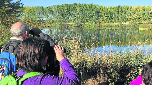 Participantes en una de las excursiones por la provincia de este otoño. 