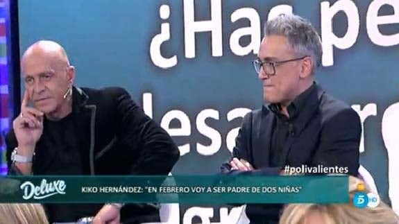 Kiko Hernández estrenará doble paternidad en febrero