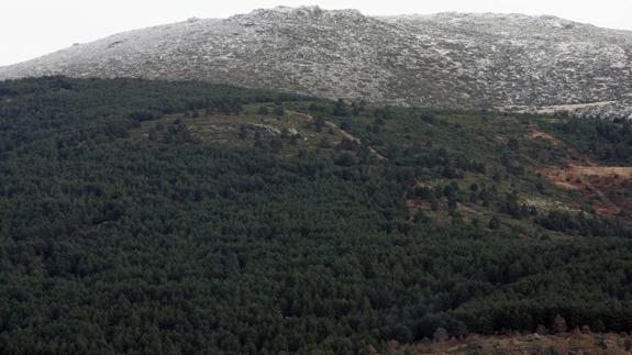 Vista de las cumbres de la sierra de Guadarrama, objeto de la protección y conservación a raíz de su declaración como Parque Nacional.