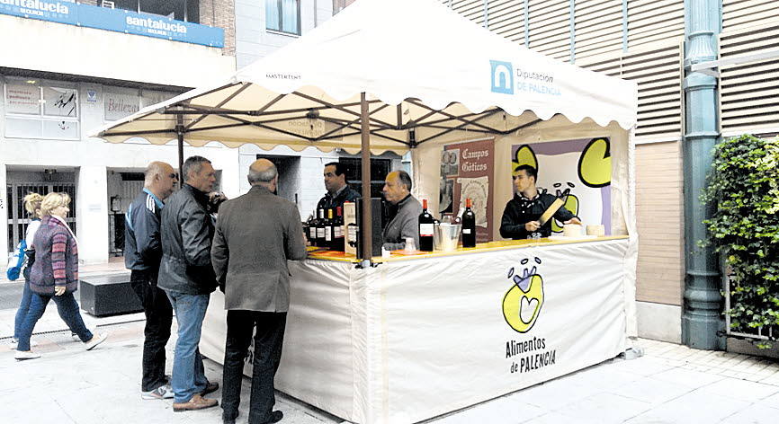 Expositor de Alimentos de Palencia, junto a la plaza de Abastos. 