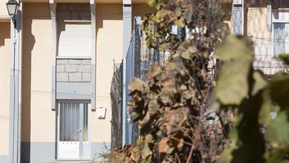 La vivienda donde supuestamente se cometieron los hechos. 