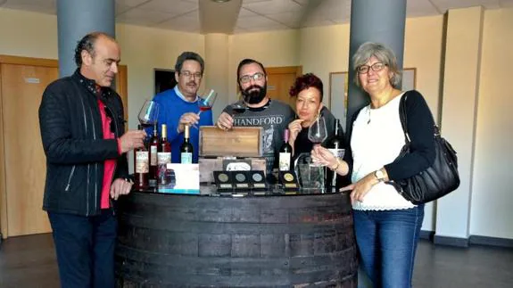 Visita a la bodega Hiriart de Cigales.