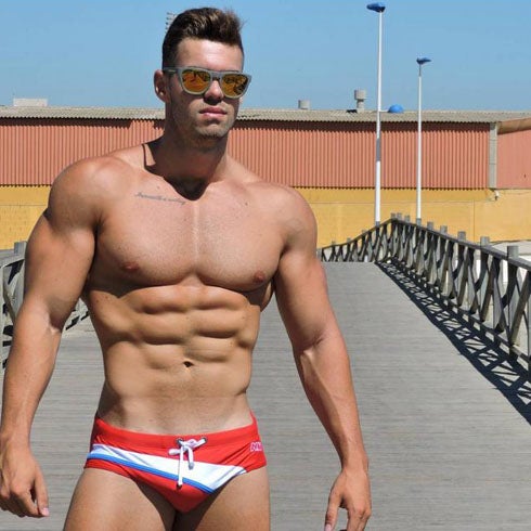 Cristian Romero, el dueño de la perra Canela.