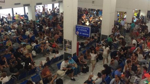 Imagen de la usuaria de Instagram @jantienlievense del aeropuerto de Heraclión en Grecia, uno de los tres de ese país que aparecen en la lista.
