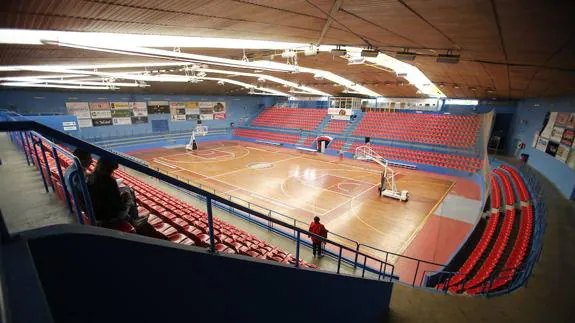 Cancha del pabellón Marta Domínguez.