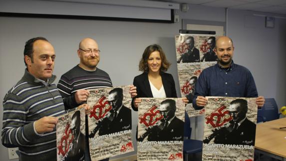 Presentación del homenaje.El Norte