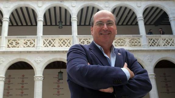 José Ramón González, en el Palacio de Santa Cruz. 