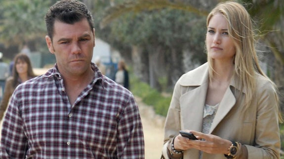 Alba Carrillo con Fonsi Nieto. 