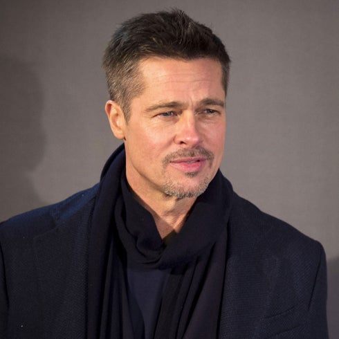 El actor y productor Brad Pitt. 