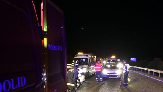 Lugar del accidente.