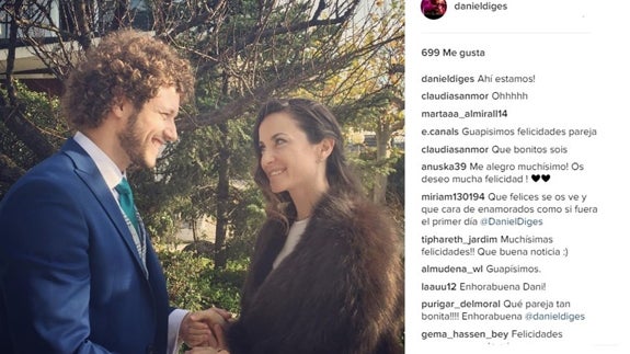 Daniel Diges y Alejandra Ortiz-Echagüe se casan