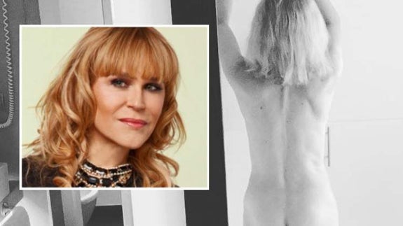 Antonia San Juan vuelve a ofrecer su espalda desnuda a 2016