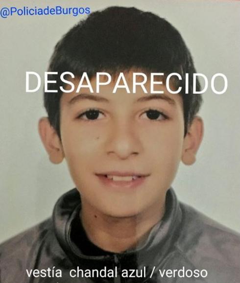 Lerma busca a un niño de diez años desaparecido