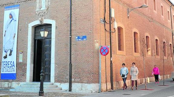 Imagen del espacio que podría ocupar la futura hospedería en el actual convento de los Padres Carmelitas Descalzos de Medina