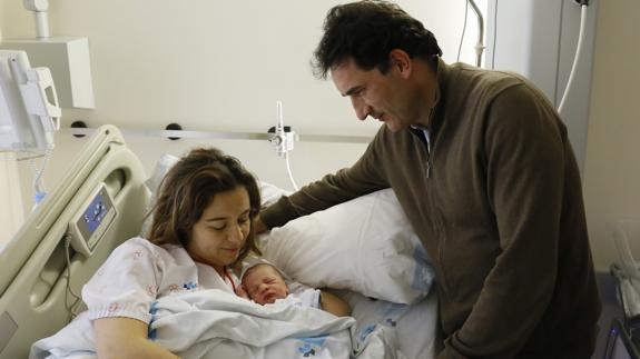 Ángel, el último bebé vallisoletano del 2016