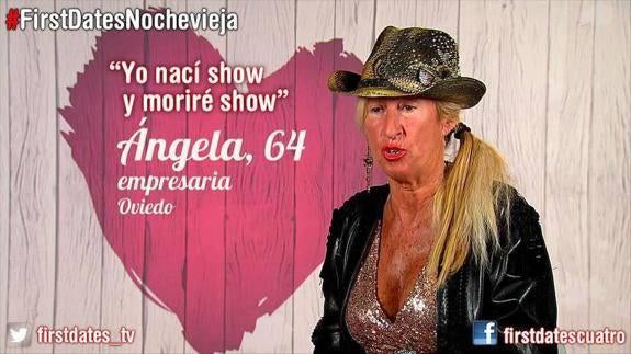 Angela Show logra asombrar a Carlos Sobera en 'First Dates'