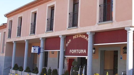 Bar restaurante Fortuna, de la localidad de Marugán, que vendió un décimo del segundo premio.
