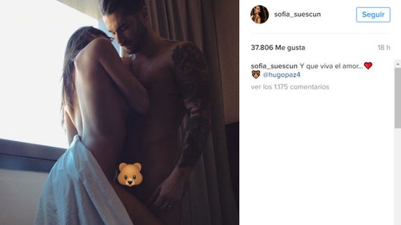 Desnudo integral de Sofía, de 'Gran Hermano', en Instagram