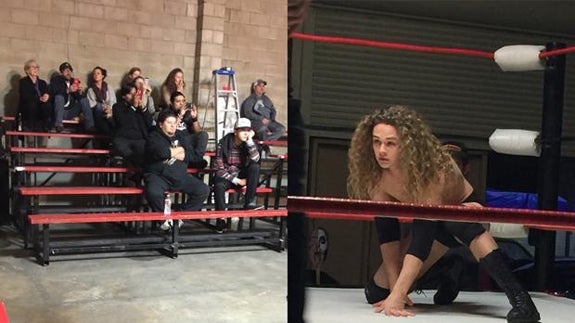 El hijo de Dylan, de 'Sensación de vivir', aprendiz de luchador