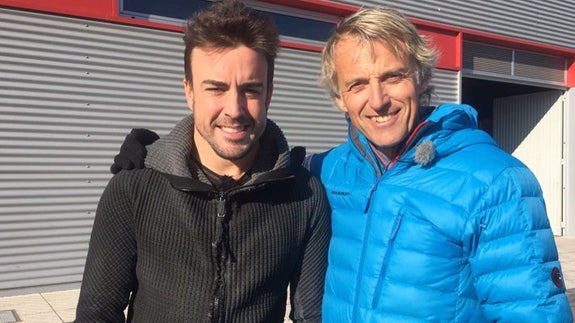 Fernando Alonso subirá a la Peña Urbina de la mano de Jesús Calleja