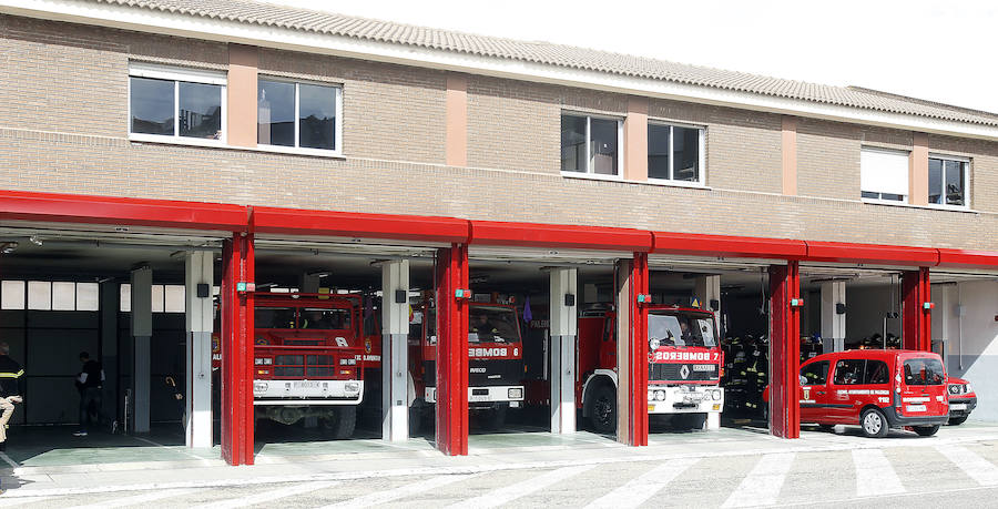 Parque de bomberos de Palencia.