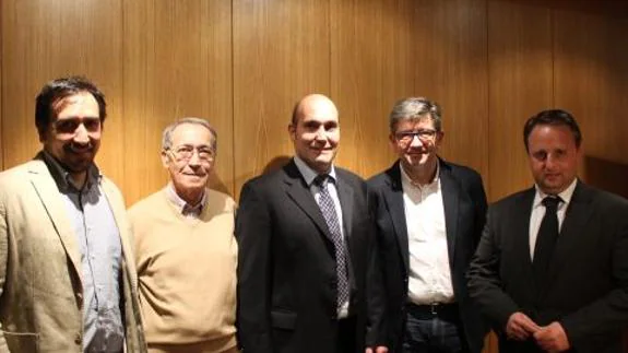 Jorge Izquierdo, Dionisio Rincón, Marcos Rincón y Rafael Martínez.