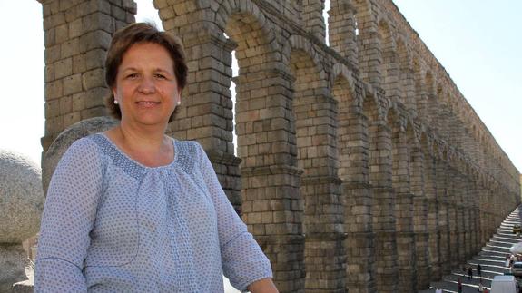 Irene Herranz, presidenta de la Asociación de Autoescuelas de Segovia. 