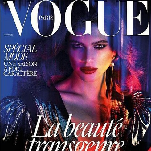 Valentina Sampaio, portada de 'Vogue París'. 