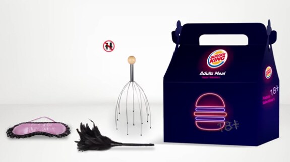 Burger King lanza en Israel un menú para San Valentín con juguetes eróticos incluidos