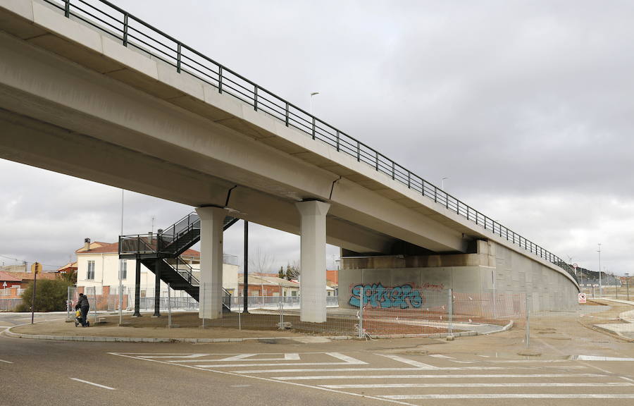 Pasarela superior de Los Tres Pasos. 