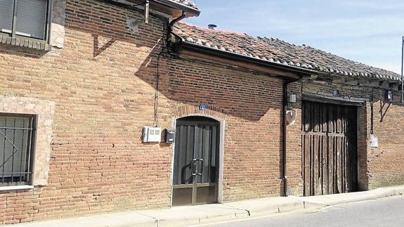 Casa de Villaluenga de la Vega donde vivían los fallecidos. 