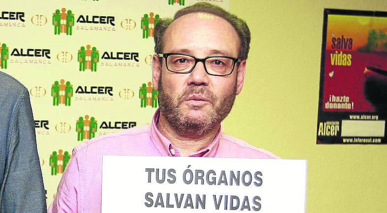 Carmelo Martín, presidente de Alcer. 